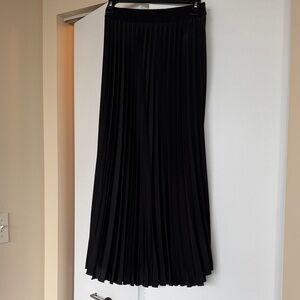 Moncler Pleated Maxi Skirt